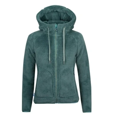 Abbildung von Westfjord Glymur Fleecejacke, Damen, Größe: Small, Glacier green
