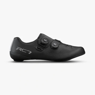 Abbildung von SHIMANO Rennrad Fahrradschuhe SH RC703 WIDE. schwarz
