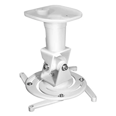 Abbildung von myWall H16 1WML, Deckenhalterung Beamer (Belastbarkeit 15kg, Deckenabstand: 225mm) weiß matt