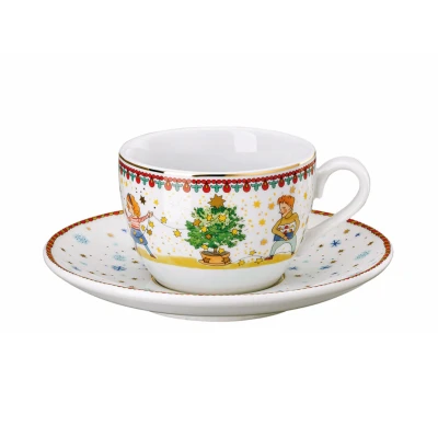 Abbildung von Hutschenreuther Cappuccinota. 2 tlg. 2024 Weihnachtsleuchten 0,22 L