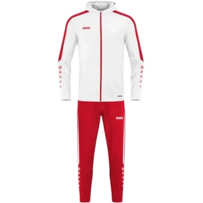 Abbildung von JAKO Herren Präsentationsanzug Power, Weiß/Rot, 4XL