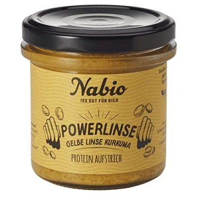 Abbildung von Nabio Bio Vegetarischer Aufstrich Grüne Linse &amp; Kurkuma, 140 g