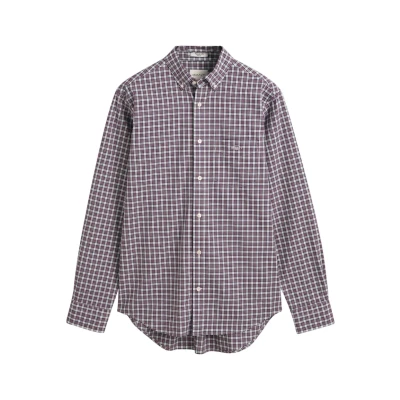 Abbildung von GANT Regular FIT Small Checked Hemd, Herren, Größe: XXL, Groen