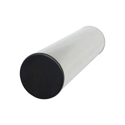 Abbildung von Dilwe Zylinder Sand Shaker, 2Colors tragbare Edelstahl Shaker Percussion(Silber) Aoerfu Children Percussion Instrument