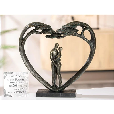 Abbildung von Casablanca by Gilde Dekofigur &quot;Skulptur &quot;Love Tree&quot;&quot;