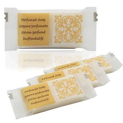 Abbildung von Awek.eu 100 Stück Hotel Seife Hotelseife soap Acanto 10 g in Folie 4 Sprachen