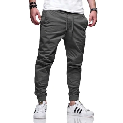 Abbildung von behype Chinohose BHFORLI Herren Chino Jogger Jeans Hose Freizeithose