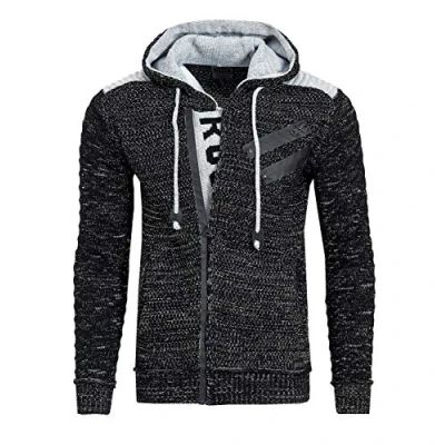 Abbildung von Rusty Neal Strickjacke, Herren, Größe: XL, Schwarz