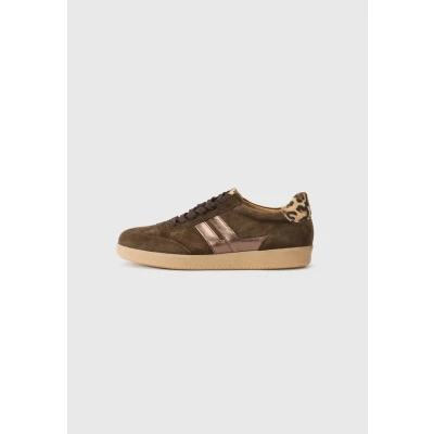 Abbildung von Gabor Sneaker low brown/broncecoloured/natur, Damen, Größe: 44, Brown/bronce coloured/natur Schuhe