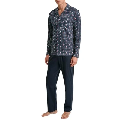 Abbildung von Calida Nachtwäsche Set, Herren, Größe: XL, Dark sapphire
