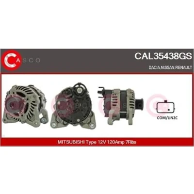 Abbildung von SANDO 2035438.1 Lichtmaschine 12V 120A DACIA: Duster SUV, II
