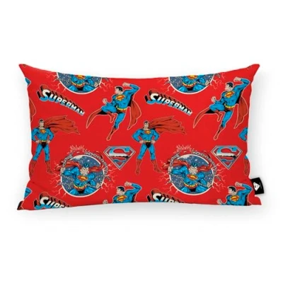 Abbildung von BELUM Kissenbezug aus 100% Baumwolle Superman C 30 x 50 cm, weicher Kissenbezug, Verschiedene Größen, Mehrfarbig