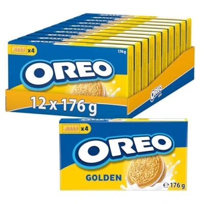 Abbildung von OREO Golden Box 12 x 176g, Doppelkeks mit Crème Füllung
