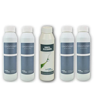Abbildung von W Exclusive Wa&#039;core Conditioner 4X 250 ml + Vinyl Cleaner Wasserbetten Pflege
