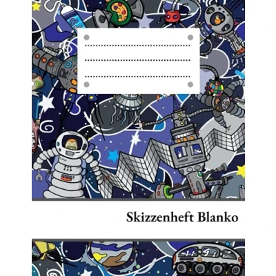 Abbildung von Skizzenheft Blanko: Skizzenbuch a4 zum Skizzieren, Zeichnen und Malen Sketchbook Für Kinder Jugendliche