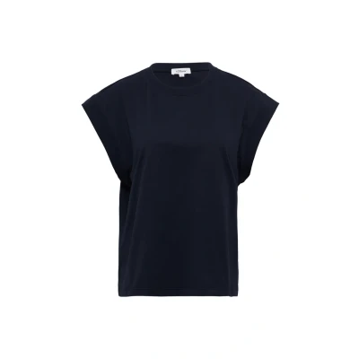 Abbildung von s.Oliver Relaxed FIT MIT ÜBERSCHNITTENEN Schultern Tshirt basic, Damen, Größe: 46, Navy