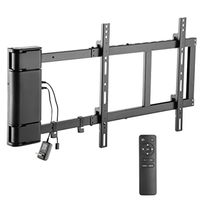 Abbildung von RICOO SE2544 TV Wandhalterung, (bis 65 Zoll, Fernseher Halter elektrisch motorisiert schwenkbar VESA 400x400)