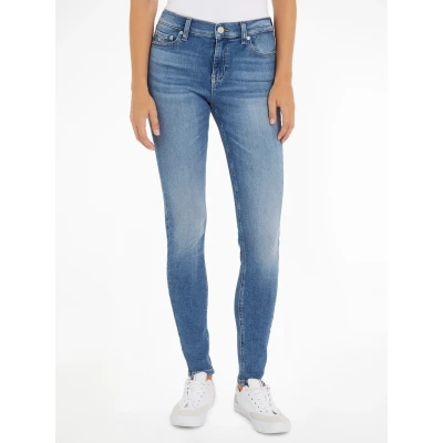 Abbildung von Tommy Jeans NORA Skinny Fit, Damen, Größe: 25x32, Denim medium