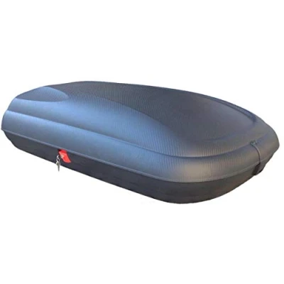 Abbildung von VDP Dachbox BA320 Relingträger Alu kompatibel mit VW Passat Variant 3C 05 10 abschliessbar