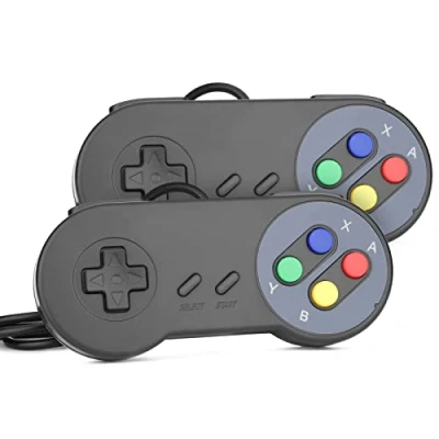 Abbildung von Rii Gaming GP100 2X USB Gamepad Controller kompatibel mit PC (Windows, Mac, Linux) und Raspberry Pi