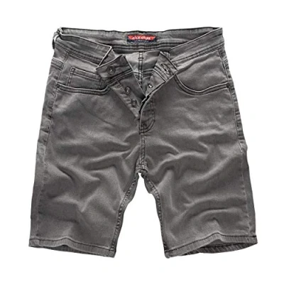 Abbildung von Rock Creek Jeansshorts Herren Shorts Denim Grau RC 2135