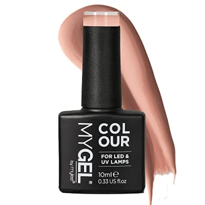 Abbildung von MyGel by Mylee Naturally, Darling Gel Nagellack 10 ml UV/LED, Maniküre, Pediküre, für professionellen Gebrauch im Salon sowie zu Hause [Bare Elements Range] Lang anhaltend und mühelos aufzutragen
