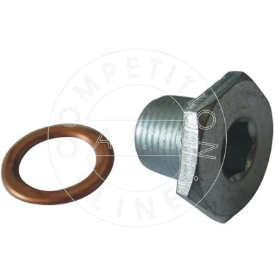 Abbildung von AIC 52880 Ölablaßschraube M14 x 1,25 21, 8 mit Dichtring FORD: MONDEO 4 Turnier, Galaxy Mk2 MPV, S Max Mk1, PEUGEOT: 206 Schrägheck, 508 I SW