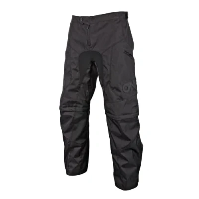 Abbildung von O’Neal Enduro Hose MX Strapazierfähiges Material, Wasserabweisend, Zip Off Pants, Lange Hose/Short, Hitzeresistente Panels Apocalypse Pants Erwachsene Schwarz Größe 32/48