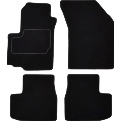 Abbildung von MAMMOOTH A041 SUZ100 PRM 01 Fußmattensatz Textil vorne und hinten 4 schwarz Maßgefertigt SUZUKI: SWIFT 3