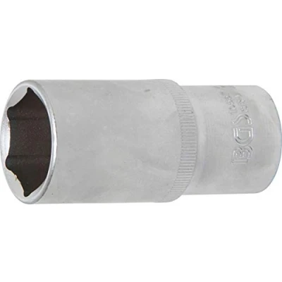 Abbildung von BGS 10567 Steckschlüssel Einsatz Sechskant, tief 12,5 mm (1/2&quot;) SW 27