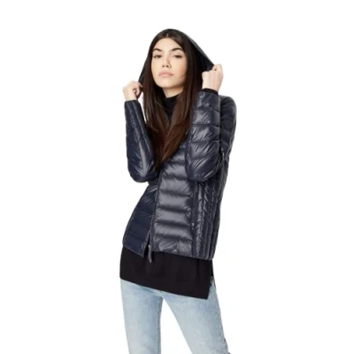 Abbildung von Armani Exchange Giacca Piumino Daunenjacke, Damen, Größe: Large, Navy