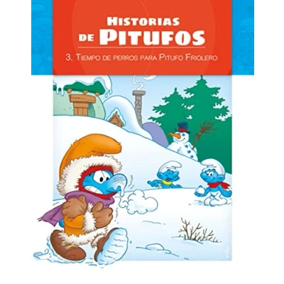 Abbildung von LOS PITUFOS HISTORIAS DE TIEMPO PERROS PARA PITUFO FRIOLERO