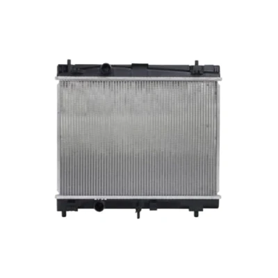 Abbildung von VALEO 735445 Kühler, Motorkühlung Aluminium 350 479 16 Kühlrippen gelötet TOYOTA: Yaris II Schrägheck, III Schrägheck