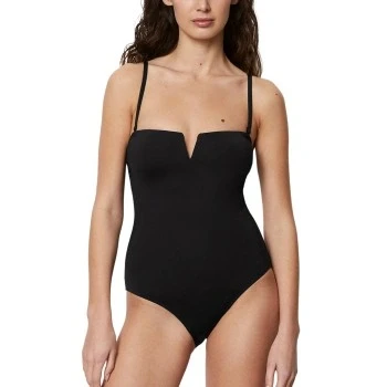 Abbildung von Marc O&#039;Polo Essentials Badeanzug, Damen, Größe: XS, Black