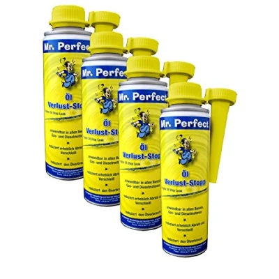 Abbildung von Mr. Perfect Öl Verlust Stop Kraftstoff Additiv, 4x 250 ml Für alle Kfz Motoren