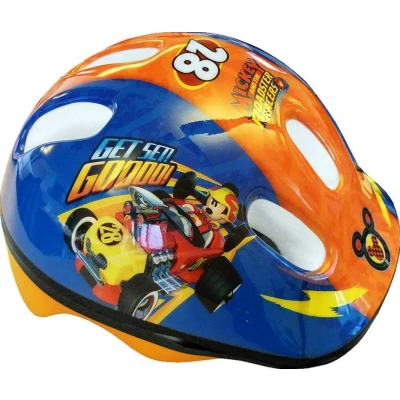 Abbildung von Mandelli Unisex Jugend Mickey Mouse Fahrradhelm, Arancio, XS (44 48cm)