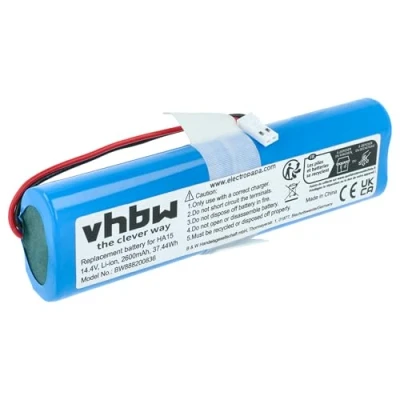 Abbildung von vhbw passend für Medion MD 18600, 18501, 18500 Saugroboter (2600 mAh, 14,4 Staubsauger Akku Li Ion 2600 mAh (14,4 V)