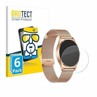 Abbildung von BROTECT Schutzglas für Xcoast X Watch Joli XC Pro (6 Stück) Schutzfolie Panzer Folie Glas [Extrem Kratzfest 9H, Anti Fingerprint, Ultra Transparent]