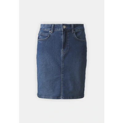 Abbildung von ONLY Onlwonder Skirt Jeansrock, Damen, Größe: XL, Medium blue denim