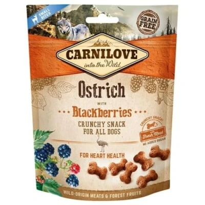 Abbildung von CARNILOVE Dog Crunchy Snack Ostrich with Blackberries fresh meat 200 g