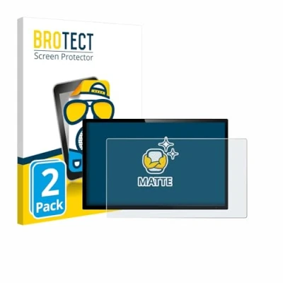 Abbildung von BROTECT 7&quot; Entspiegelungs Schutzfolie für Navigation mit 7,0 Zoll (17.8 cm) [154.8 mm x 87 mm, 16:9] (2 Stück) Matt, Anti Fingerprint
