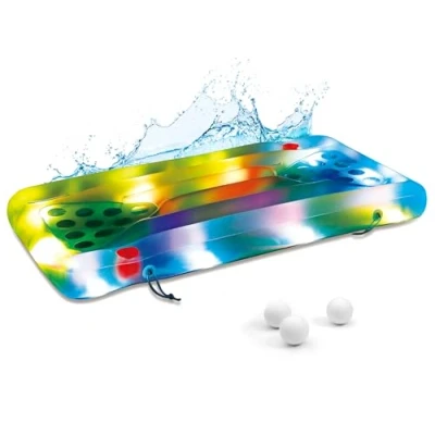 Abbildung von SummerWaves Luftmatratze Summer Waves Aqua Glow Pong, Bier Pong inkl. 3 Bällen