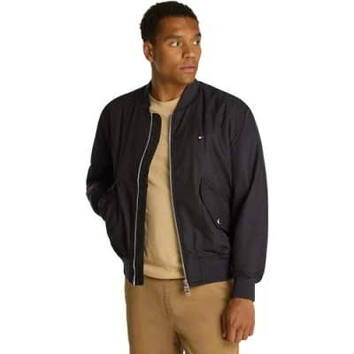 Abbildung von Tommy Hilfiger Bomberjacke, Herren, Größe: 3XL, Black