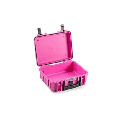 Abbildung von B&amp;W International Transportkoffer Outdoor Typ 1000 Pink wasserdicht nach IP67 Zertifizierung, staubdicht, bruchsicher und unverwüstlich