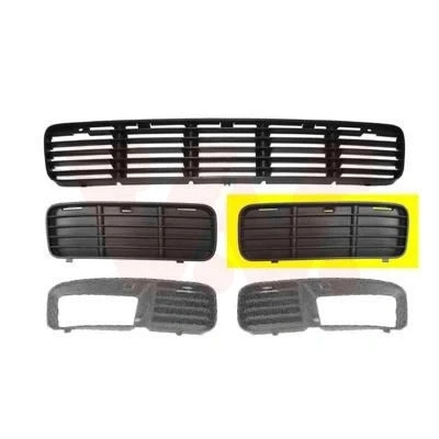 Abbildung von VAN WEZEL 5826591 Lüftungsgitter vorne links VOLKSWAGEN: Caddy 2 Kastenwagen, Polo III Variant, Kombi