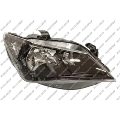 Abbildung von PRASCO ST0364943 Scheinwerfer rechts H7/H7 schwarz ohne Stellmotor für LWR SEAT: Ibiza 4 Sportcoupe, Schrägheck