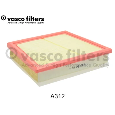 Abbildung von DAVID VASCO A312 Luftfilter 54mm 294mm 212mm rechteckig Filtereinsatz mit Vorfilter BMW: X1, 2 Gran Tourer, Active MINI: Countryman