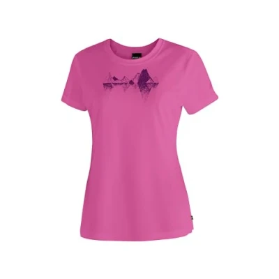 Abbildung von Maier Sports T Shirt Tilia Pique W Damen Funktionsshirt, Freizeitshirt mit Aufdruck