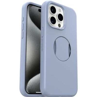 Abbildung von Apple iPhone 15 Pro Hülle Kunststoff OtterBox Hard Case/Backcover Handyhülle Blau Shockproof/Stoßfest