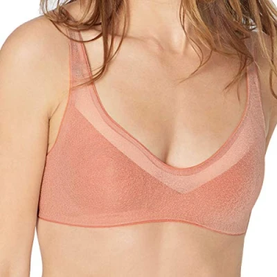 Abbildung von sloggi Damen OXYGENE Infinite Soft Bra Bügelloser BH, Peanut Butter, S